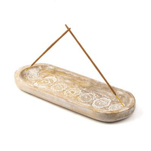 Porta Incienso de Madera de Mango Natural, Quemador de Incienso Creativo para Regalos de Ramadán, Eid Mubarak, Fragancia para el Hogar - Product Image 6