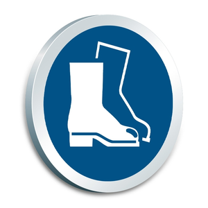 Proiettore Motive, accessori per proiettore, 40er spot: "Usare protezione per i piedi" - EOX-SPOT-M-5 - Product Image 1