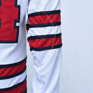 Jersey de hockey sobre hielo con cordones hecho a medida nuevo diseño de calidad estupenda - Product Image 6