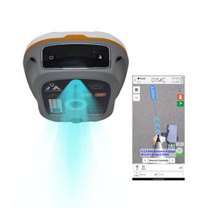 Vendas Diretas da Fábrica RTK <span class=keywords><strong>GNSS</strong></span> Receptor com Auto-IMU HD OLED Tela Visual Stakeout e Carregamento Rápido Base + Rover Y Sistema - Product Image 1