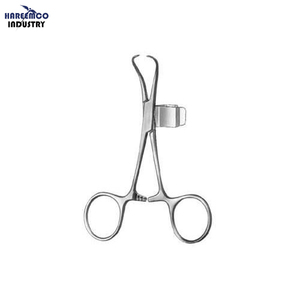 Pinces à serviettes Backhaus en acier inoxydable, pinces manuelles de haute qualité, professionnelles, approuvées CE allemandes, réutilisables, classe I, 2 ans - Product Image 1