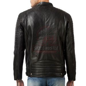 Chaqueta de Cuero para Hombre a Prueba de Viento, Último Modelo, Venta al Por Mayor, Chaqueta de Invierno Impermeable para Hombre, Superventas en Línea - Product Image 2