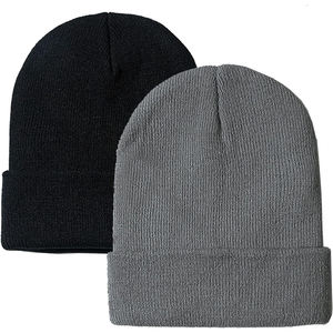 Vente en gros en usine de bonnets unisexes personnalisés en tricot américain USA équipe de football hiver Sport 100% coton ajustable usage quotidien Bonnet pour 32 - Product Image 3
