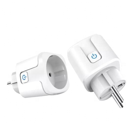 Smart Plug WiFi Socket EU 16A Power Monitor Timing Function Tuya SmartLife APP Control Works With Alexa Google Assistant Yandex