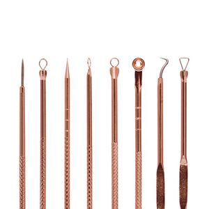 Rose Golden Elegance: Pin de espinillas de acero inoxidable para extracción de espinillas de precisión Removedor de espinillas por Gray Rocks - Product Image 1