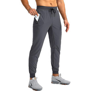 Pantalones cómodos de viaje para hombre, pantalones ligeros con cintura elástica, pantalones deportivos ajustados para uso diario y viajes - Product Image 5