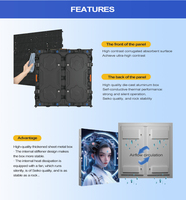 Pantalla LED para Publicidad Exterior TOPvision, Pantalla Digital a Todo Color de Alto Brillo para Negocios de Autoservicio, IP65