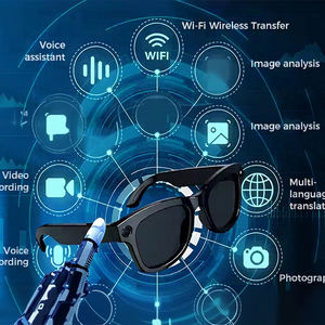 Lentes Inteligentes con Cámara de 8MP, Grabación de Video 4K, Asistente de IA, Control por Aplicación, Carga Magnética, Resistencia al Agua IP67 - Product Image 4