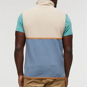 Gilet en molleton de nylon pratique et à la mode pour hommes entraînements d'hiver randonnée tenues décontractées gilet en tissu chaud - Product Image 3