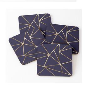 Posavasos de té duraderos y brillantes a la moda, posavasos de Acacia ecológico Original, posavasos de té para el hogar, protección ambiental creativa - Product Image 1