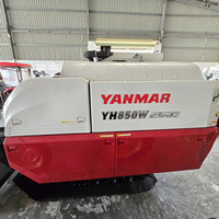 Yanmar YH 850 D23W 85HP moissonneuse-batteuse de riz avec mâchoire de moissonneuse 2m3 Véritable machine haute performance-Prix pas cher 2025