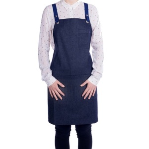 High Quality Custom Logo Sleeveless Bib <b>Denim</b> <b>Apron</b> for Chefs and Home Cooks Available for Custom Printing <b>Aprons</b> - Product Image 3