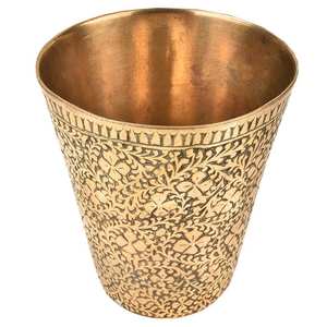 Verre à eau en acier inoxydable au design classique, finition argentée, pour la maison, la cuisine et la restauration - Product Image 2