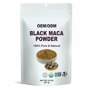 Polvo de Maca Negra 100% Puro de Grado Alimenticio, Marca Privada OEM, Superalimento Natural para Hombres y Mujeres, Aumenta la Energía y la Resistencia - Product Image 1