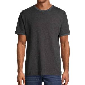 T-Shirt à manches courtes pour hommes, en coton, athlétique - Product Image 2