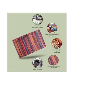 Alfombras de tejido a mano, Color rosa, ecológico, para uso doméstico y en Hotel, de fabricante indio - Product Image 4