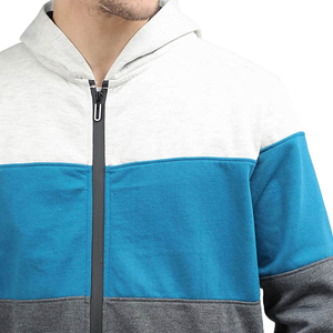 Nuevos conjuntos de dos piezas de moda, chaqueta con cremallera, pantalones, traje de trabajo de panel múltiple, tendencia superior, deportes, venta al por mayor, chándales para hombres a la venta - Product Image 6