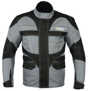 Chaqueta textil de motocicleta para hombre, chaqueta de motorista con armadura protectora blindada CE para carreras de motos - Product Image 3