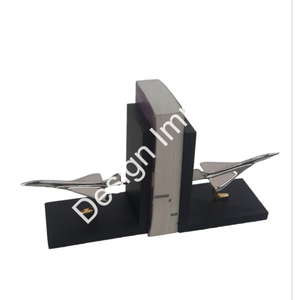 เครื่องใช้บนโต๊ะอาหารโชว์ที่จัดแสดงบนเครื่องบินคั่นหนังสือที่ตกแต่งด้วยสำเนียงขายดีขายดีโต๊ะนิตยสารหนังสือพิมพ์จัดน้ำหนัก - Product Image 1