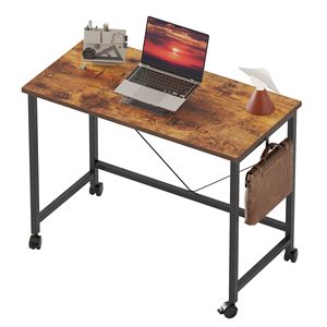 Mericonia 32 X 16 Inch Computer <b>Desk</b> <b>With</b> <b>Wheels</b>, 16 Inch, 32 X 16 - Product Image 1