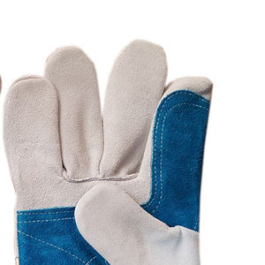Gants de travail en cuir avec double paume pour la durabilité Gants industriels à double paume pour les mécaniciens et les constructeurs - Product Image 2