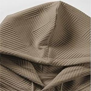 ชุดวอร์มออกกำลังกายผู้ชายแบบ 2 in 1 ผ้าฟลีซผสมสแปนเด็กซ์/คอตตอน ระบายอากาศได้ดี พิมพ์ลายสำหรับฤดูใบไม้ร่วง เหมาะสำหรับวิ่งและฝึกซ้อม - Product Image 3