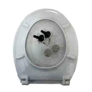 Asiento de Inodoro Universal de Duroplast con Bisagras Universales, Accesorio de Baño de Primera Calidad - Product Image 4