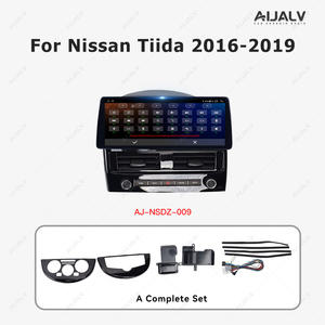 Ventes directes d'usine Android Auto 12.3 pouces GPS Navigator Fascia avec panneau d'écran tactile 4G/Wifi pour NISSAN TIIDA 2005-2019 - Product Image 4