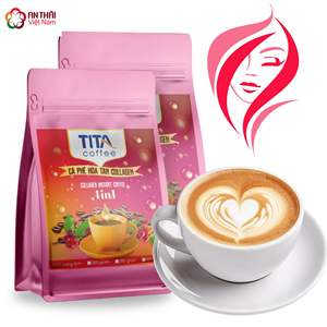 Café instantané au collagène 4 en 1 en gros // Anti-âge, blanchissant, fonctionnel, sucré pour femmes, marque privée, sachet en vrac, bâtonnet - Product Image 1