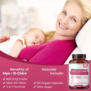 OEM Label pribadi Moo <span class=keywords><strong>Inositol</strong></span> (4g) & d-chiro <span class=keywords><strong>Inositol</strong></span> (1g) campuran Ideal 40:1 suplemen makanan bubuk untuk wanita - Product Image 4