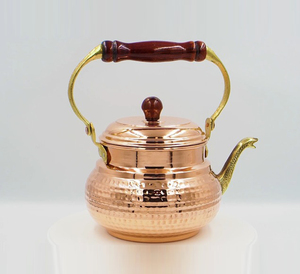 Miroir de qualité supérieure fini taille personnalisée bouilloire de luxe vaisselle cuisine thé et café pot de service. - Product Image 4