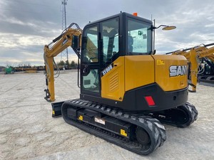 Excavadora Compacta SANY SY80U Usada de Alta Calidad / Excavadora de Orugas de Segunda Mano en Venta - Product Image 3