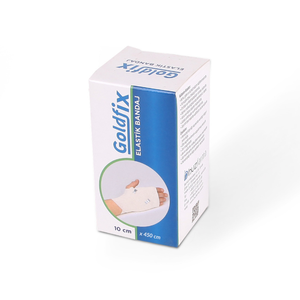 Venda Elástica de Compresión de 10cm X 4.5m, Transpirable, Soporte Médico para Cuidado de Traumas y Primeros Auxilios, Terapia de Compresión - Product Image 2