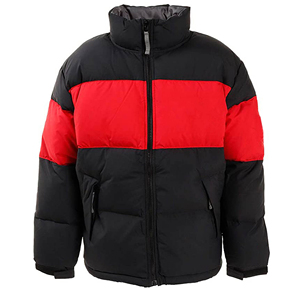 Chaqueta acolchada de talla grande High Street para hombre, prendas de vestir exteriores de invierno con cuello levantado, logotipo personalizado, lona, diseño a la moda, venta al por mayor, recubierta - Product Image 2