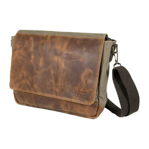 Sac en cuir d'extérieur de haute qualité, design unique, tissu Panama, résistant à l'eau, sac vintage - Product Image 1