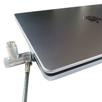 Verrou antivol à clé ABA de qualité supérieure pour MacBook Pro, housse anti-rayures en alliage de zinc et ABS durable