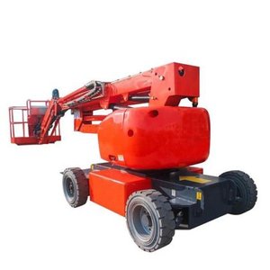 ลิฟท์บูมยกเก็บเชอร์รี่ไฟฟ้าที่มีส่วนประกอบหลักสำหรับการก่อสร้างสำหรับการซ่อมอาคารดีเซลขับเคลื่อน - Product Image 4