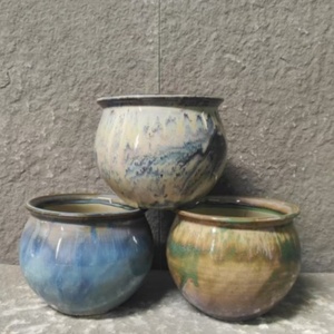 Vase à fleurs en céramique pour <span class=keywords><strong>la</strong></span> décoration intérieure, vase de sol en céramique pour vintage rustique, vase de bureau pour plante - Product Image 2