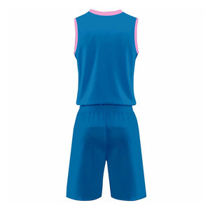 Ropa deportiva cómoda hecha en tela, conjuntos de uniformes de baloncesto, el mejor fabricante, conjuntos de uniformes de baloncesto para uso en equipos - Product Image 3