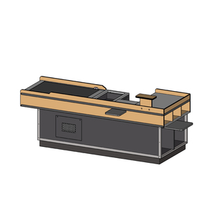 High Quality Modern Design Durable Integrated POS <b>Checkout</b> <b>Counter</b> Combination - Product Image 1