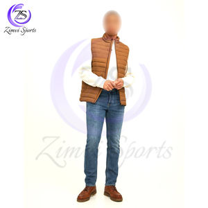 Fully Customized Casual Front Zip-Up Padded Coat Winter Going Out Bubble <b>Waistcoat</b> Factory Direct Supply Lightweight Puffer Vest - Product Image 3