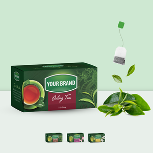 Sachets de thé vert personnalisés à prix d'usine, qualité alimentaire, pour la santé, sachets à compartiment unique, boîtes personnalisées avec logo, emballage - Product Image 5