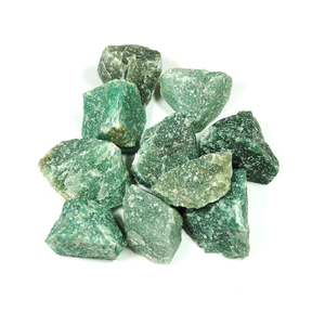 Pierre d'aventurine verte Pierre brute non polie Cristal naturel de guérison Reiki pour agate sculptée Feng Shui par grossiste - Product Image 6