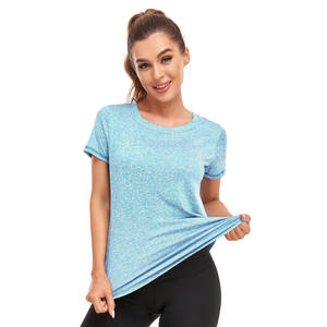 เสื้อยืดผู้หญิงขายดี ผ้าฝ้าย 100% คุณภาพสูง ระบายอากาศดี ทรงปกติ สวมใส่สบาย เหมาะสำหรับฤดูร้อน ตกแต่งด้วยลายปัก แห้งเร็ว ไม่เป็นขุย - Product Image 5