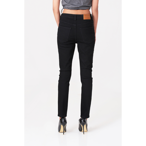 Walgo Jeans skinny noir pour femme - Product Image 5