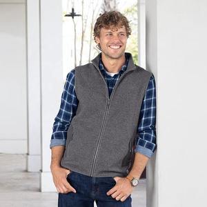 Chaleco de lana informal para hombre, prendas de vestir térmicas de invierno ajustables ligeras para trabajo al aire libre, protección transpirable - Product Image 5