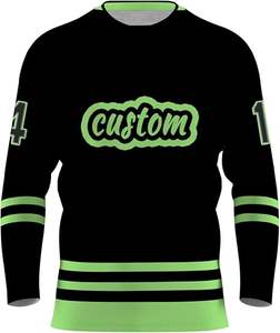 Conjunto de uniforme de hockey sobre hielo transpirable de secado rápido unisex personalizado al por mayor elegante y cómodo para hombres y mujeres - Product Image 2