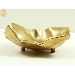 Bol décoratif en métal fabriqué à la main Design unique Maison moderne Accent Pièce maîtresse Bol d'art en métal élégant - Product Image 2