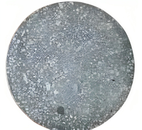 Sous-verres en marbre gris de qualité supérieure épais stable anti-dérapant PU tasse tapis blanc Design Style Table de mariage décoratif pierre tampon pour la cuisine