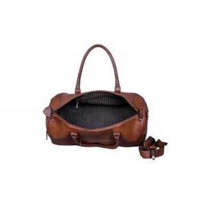 กระเป๋าเดินทางทรงหมอน,กระเป๋าเดินทางขนาดใหญ่สีน้ำตาล - Product Image 4